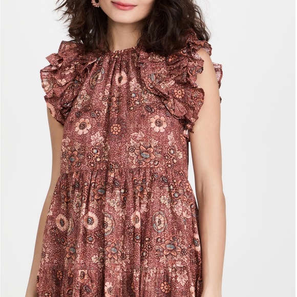 NWT Ulla Johnson Adele Dress in Rosebud - Picture 2 of 13